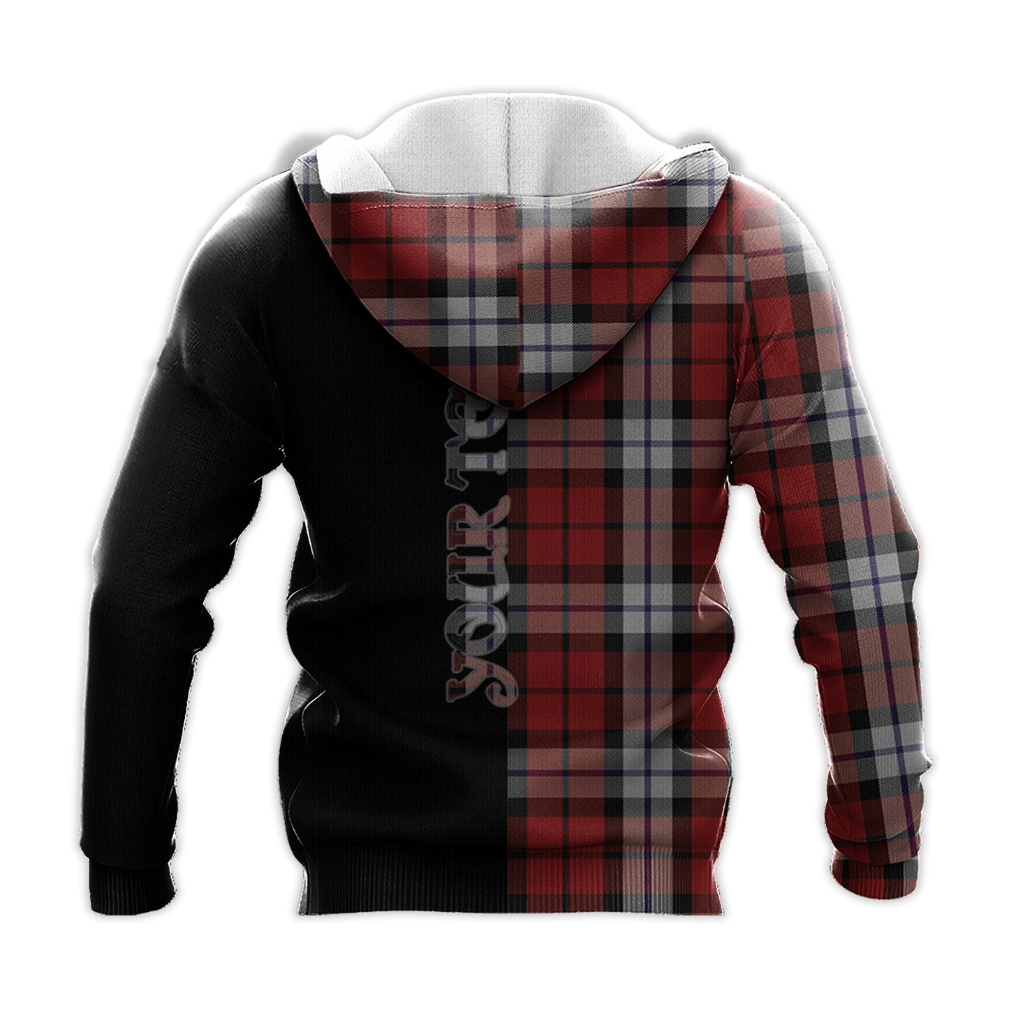 Printivon Brodie Dress Tartan Personalize Half Hoodie