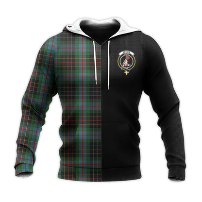 Printivon Brodie Hunting Tartan Personalize Half Hoodie