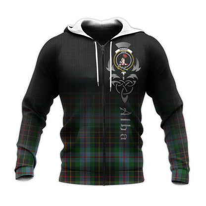 Printivon Brodie Hunting Tartan Crest Alba Celtic Hoodie