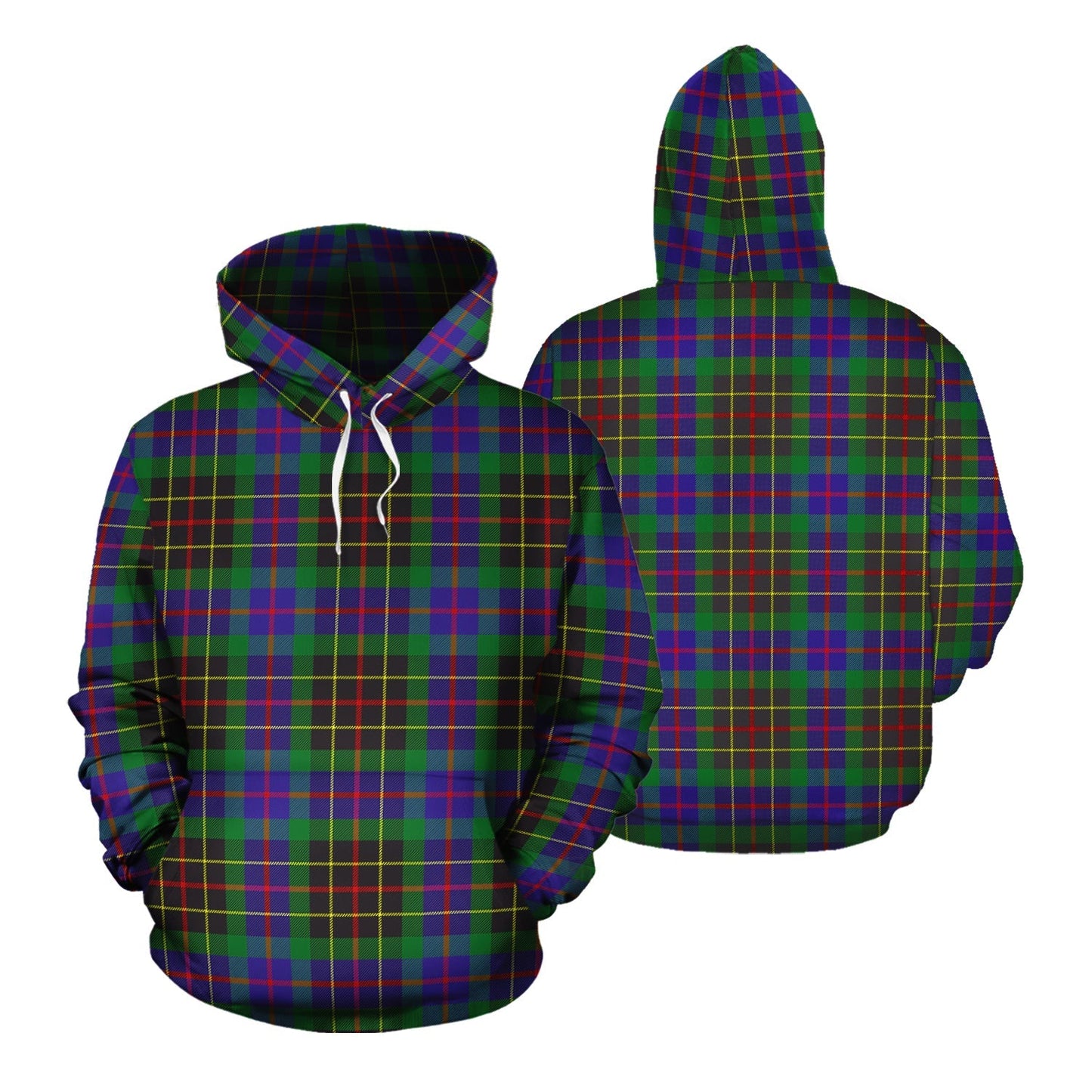 Printivon Brodie Hunting Modern Tartan Hoodie
