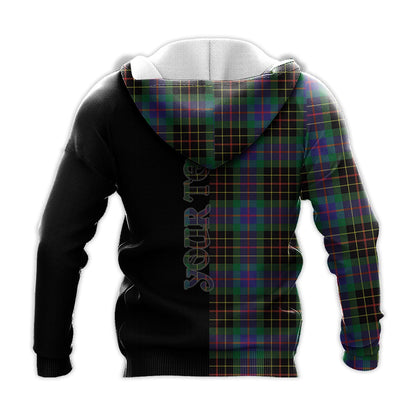 Printivon Brodie Hunting Modern Tartan Personalize Half Hoodie