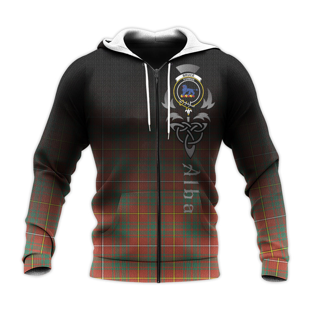 Printivon Bruce Ancient Tartan Crest Alba Celtic Hoodie