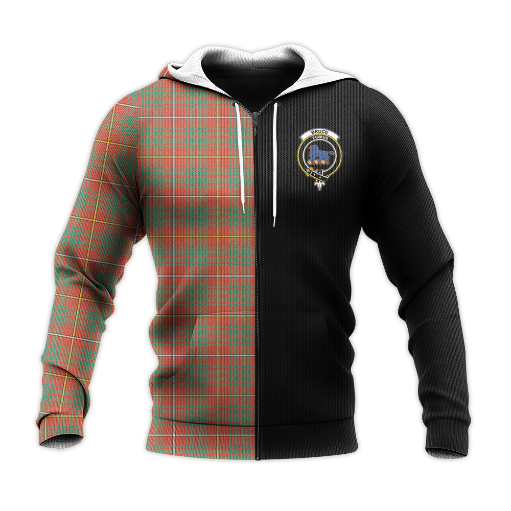 Printivon Bruce Ancient Tartan Personalize Half Hoodie
