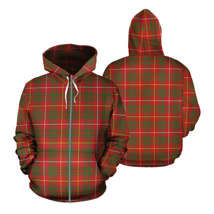 Printivon Bruce Modern Tartan Hoodie