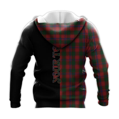 Printivon Bruce Old Tartan Personalize Half Hoodie