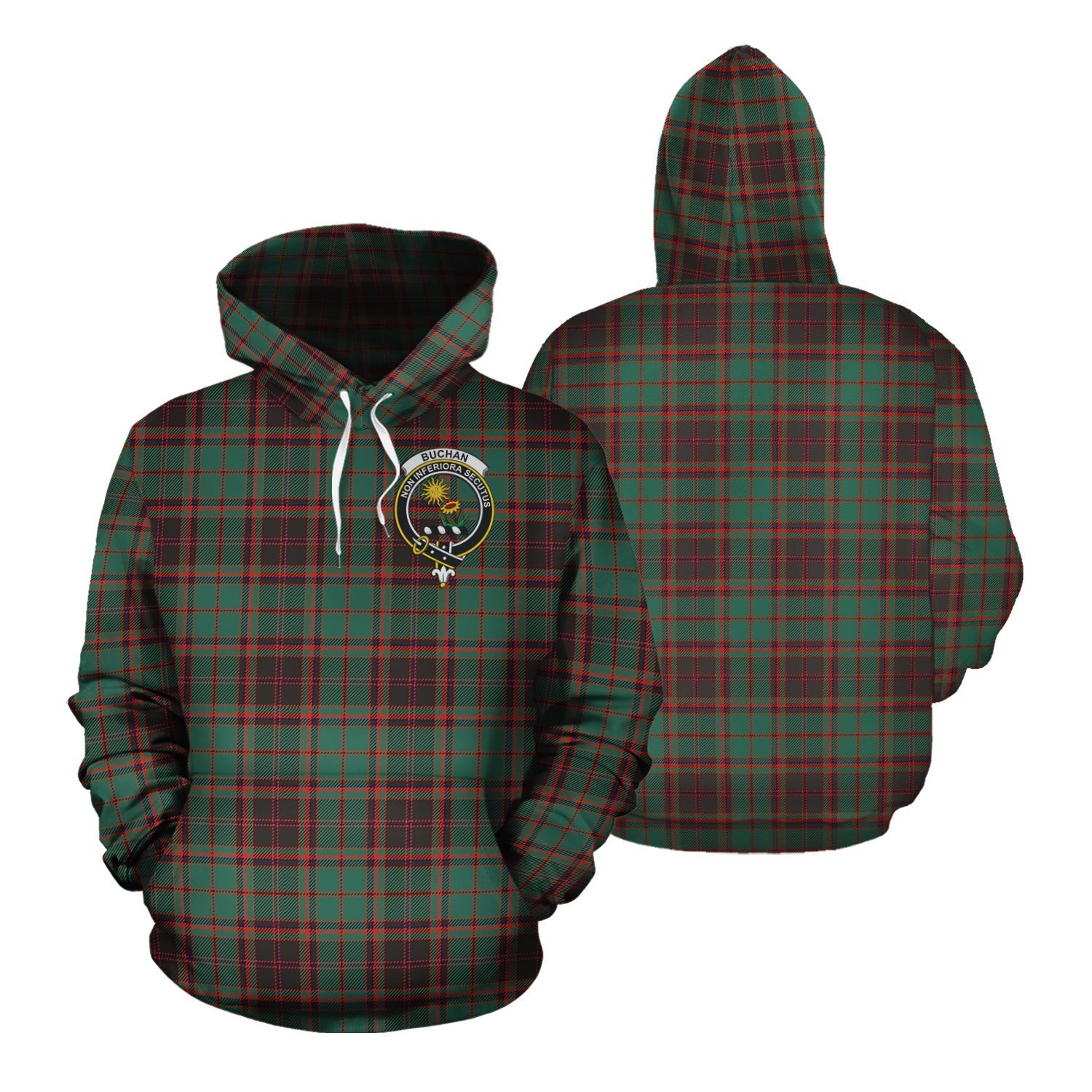 Printivon Buchan Ancient Tartan Hoodie