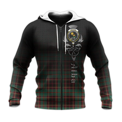 Printivon Buchan Ancient Tartan Crest Alba Celtic Hoodie