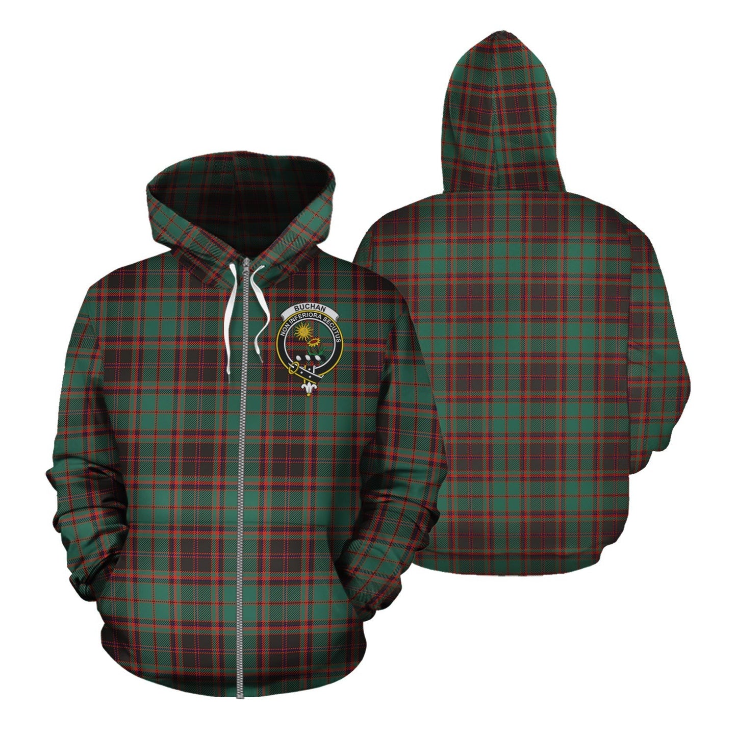 Printivon Buchan Ancient Tartan Hoodie