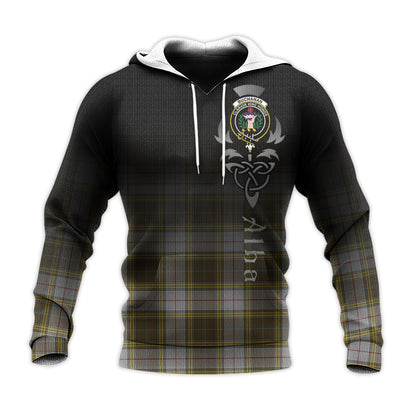 Printivon Buchanan Dress Tartan Crest Alba Celtic Hoodie