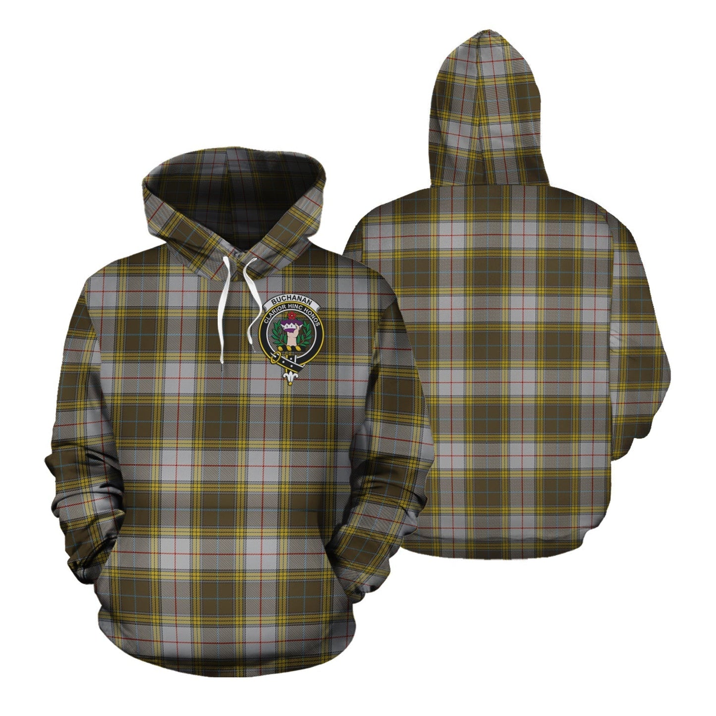 Printivon Buchanan Dress Tartan Hoodie