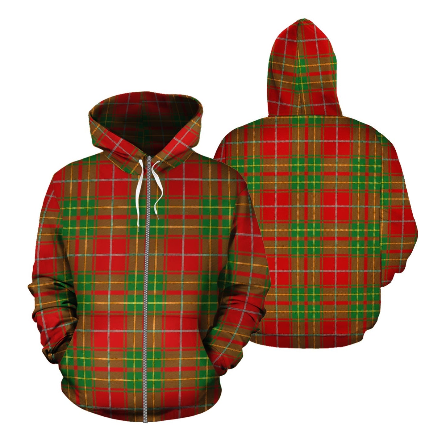 Printivon Burnett Ancient Tartan Hoodie
