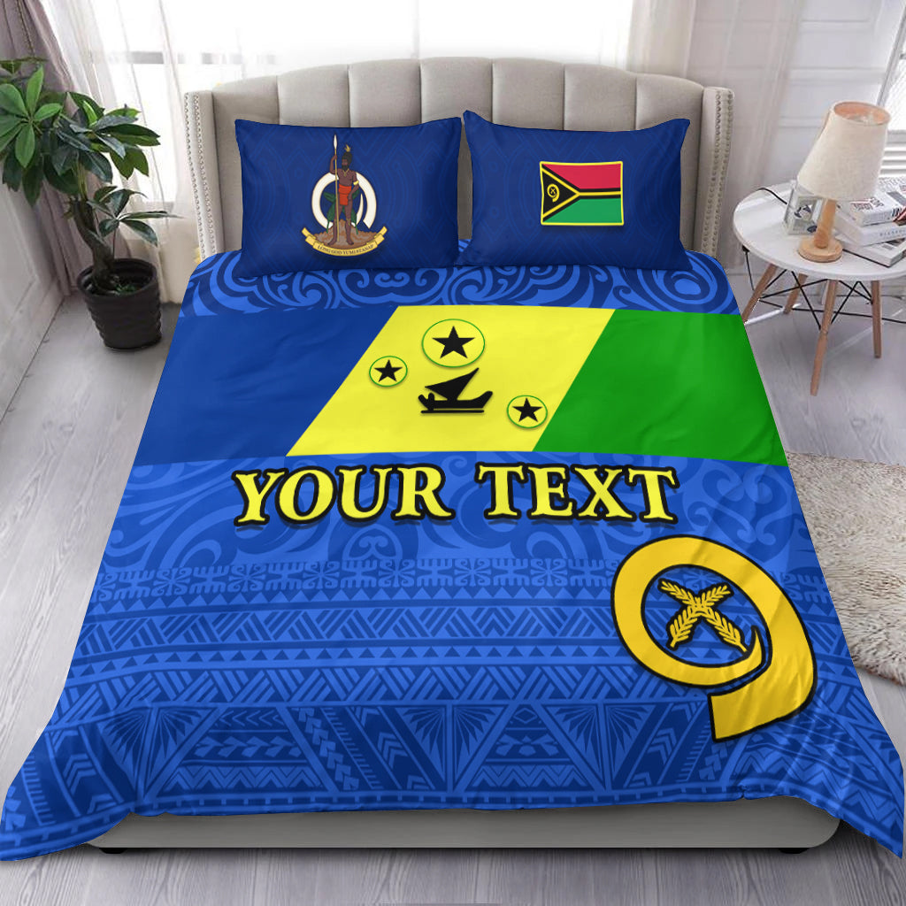 (Custom Personalised) Malampa Province Bedding Set Vanuatu Proud
