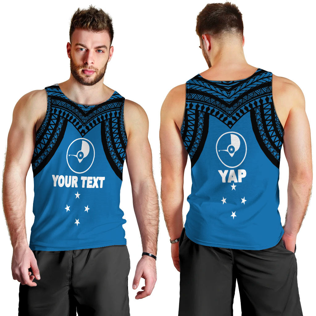Custom Personalised Micronesia Yap Proud Yapese Men Tank Top