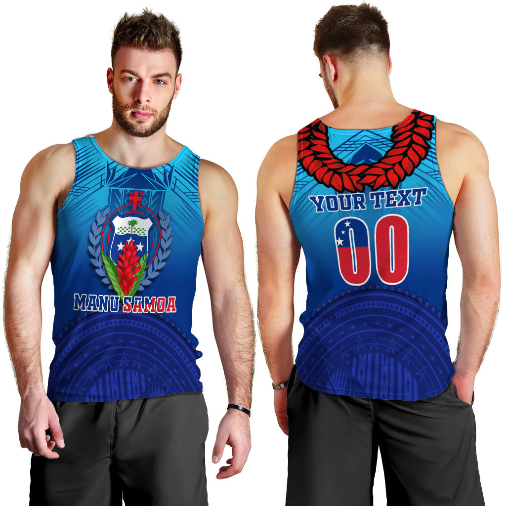 Custom Personalised Manu Samoa Legend Men Tank Top