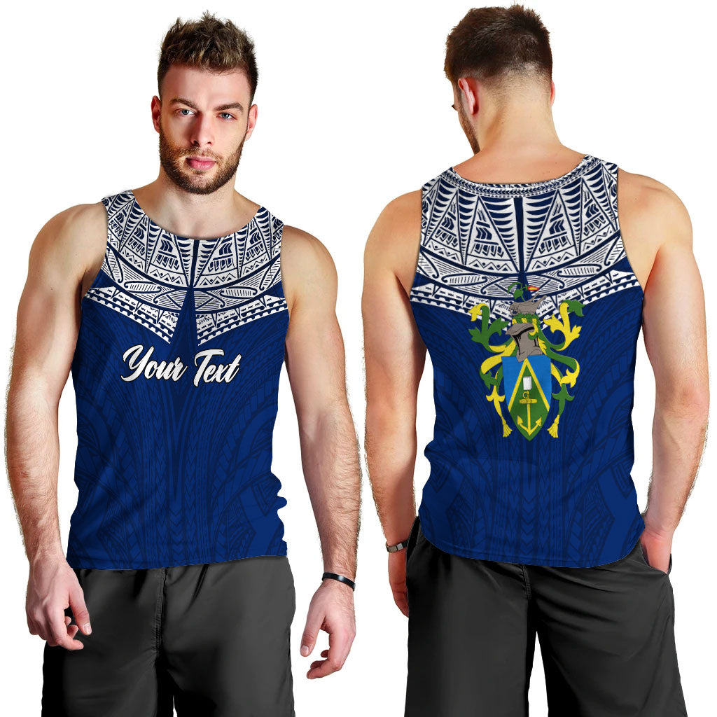 Custom Personalised Pitcairn Islands Pride Men Tank Top