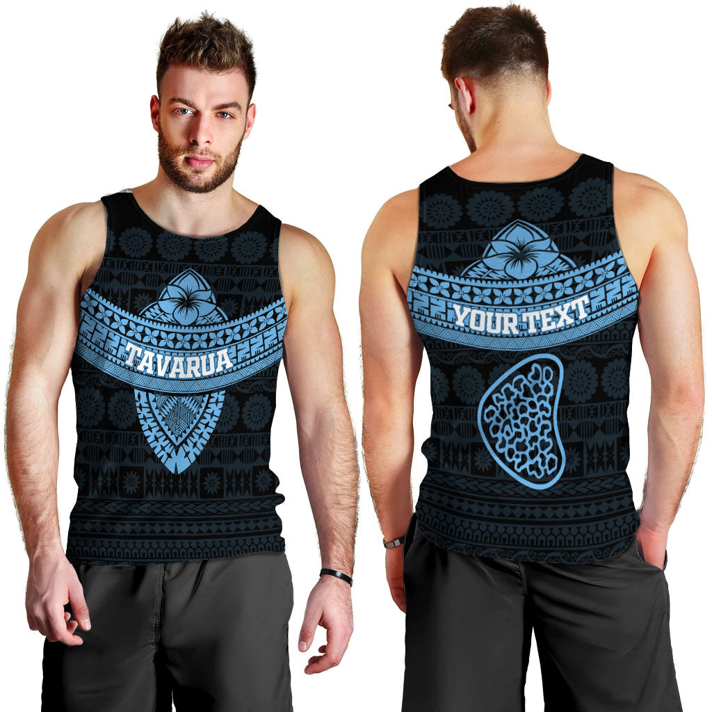 Custom Personalised Tavarua Fiji Tapa Tribal Men Tank Top