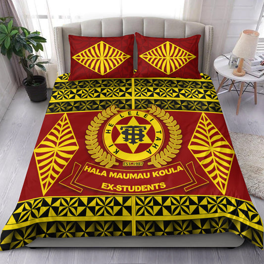Tonga High School Bedding Set Tongan Pattern