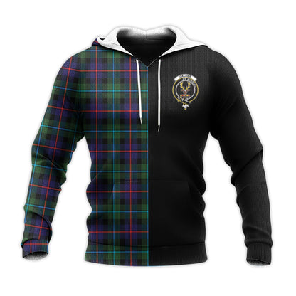 Printivon Calder Modern Tartan Personalize Half Hoodie