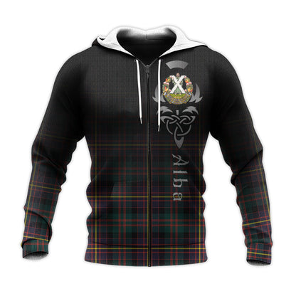 Printivon Cameron Highlanders Of Ottawa Tartan Crest Alba Celtic Hoodie