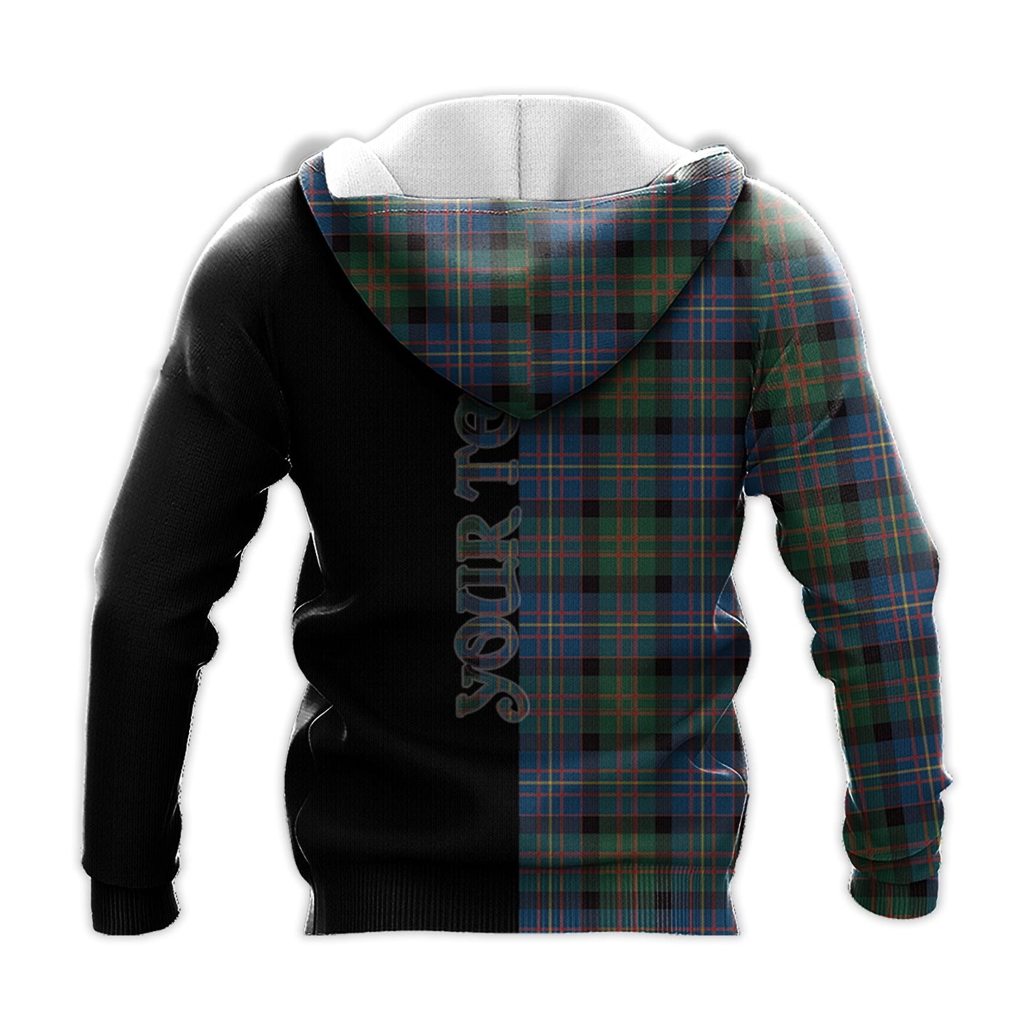 Printivon Cameron Of Erracht Ancient Tartan Personalize Half Hoodie