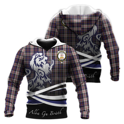 Printivon Cameron Of Erracht Dress Tartan Scottish Lion Hoodie