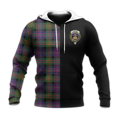Printivon Cameron Of Erracht Modern Tartan Personalize Half Hoodie