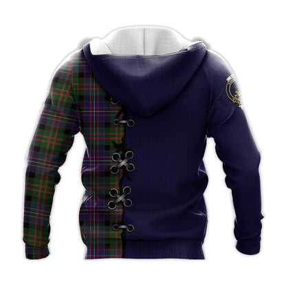 Printivon Cameron Of Erracht Modern Tartan Hoodie Lion Rampant And Celtic Thistle Style