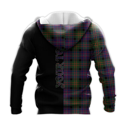 Printivon Cameron Of Erracht Modern Tartan Personalize Half Hoodie