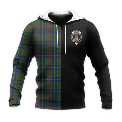 Printivon Cameron Of Lochiel Hunting Tartan Personalize Half Hoodie