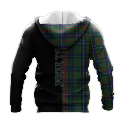 Printivon Cameron Of Lochiel Hunting Tartan Personalize Half Hoodie