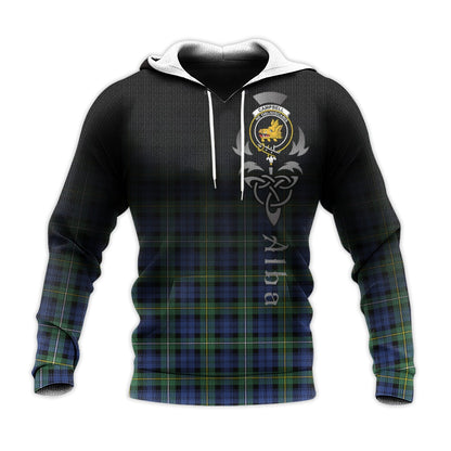 Printivon Campbell Argyll Ancient Tartan Crest Alba Celtic Hoodie