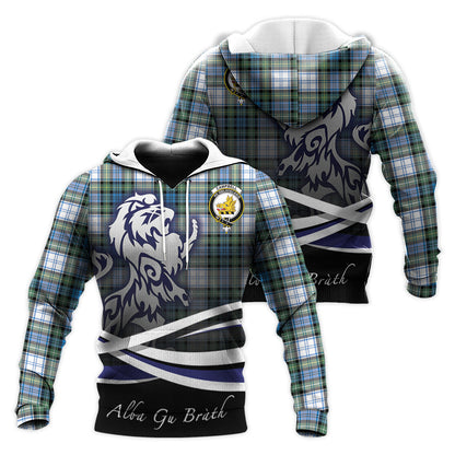 Printivon Campbell Dress Ancient Tartan Scottish Lion Hoodie