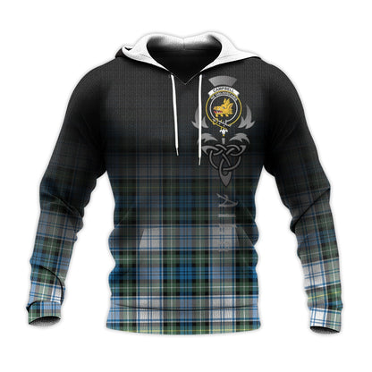 Printivon Campbell Dress Ancient Tartan Crest Alba Celtic Hoodie