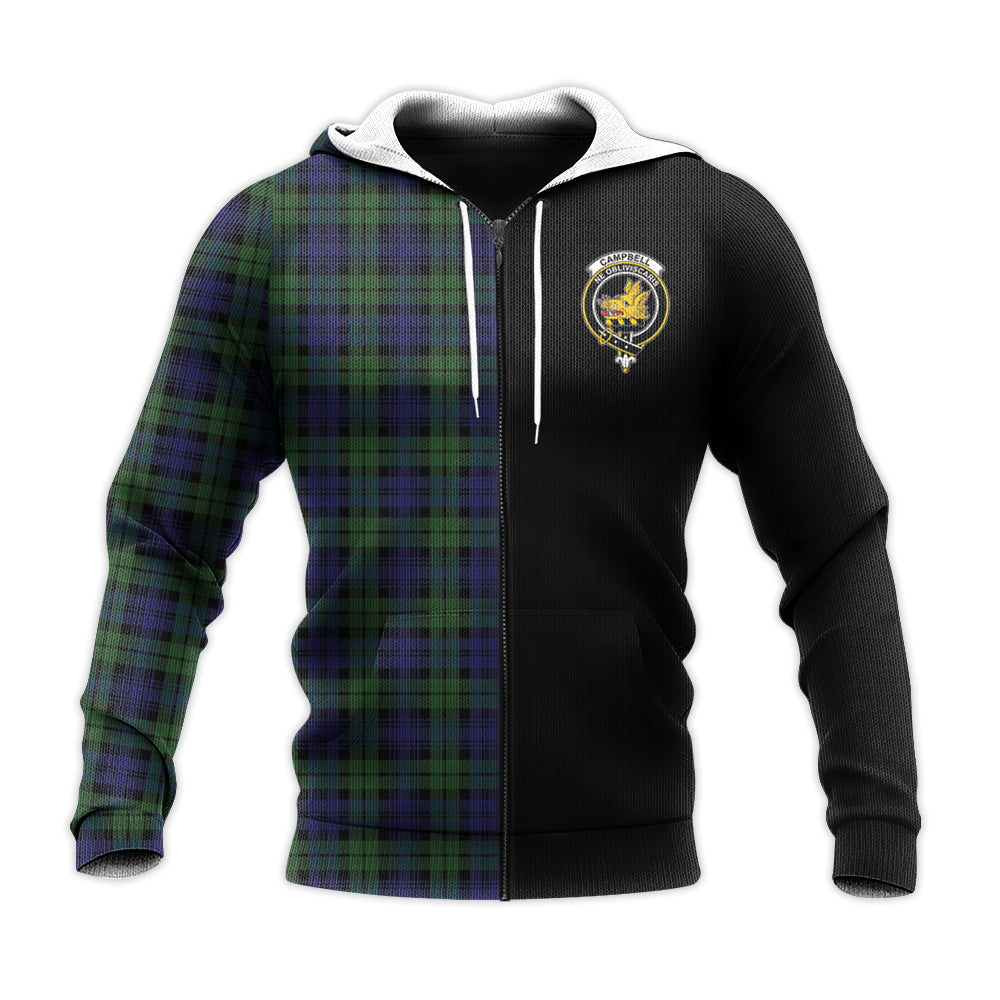 Printivon Campbell Modern Tartan Personalize Half Hoodie