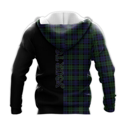 Printivon Campbell Modern Tartan Personalize Half Hoodie