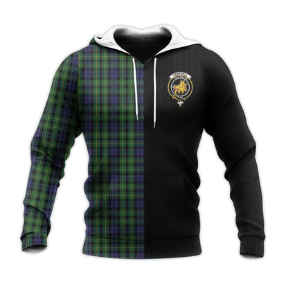 Printivon Campbell Of Breadalbane Tartan Personalize Half Hoodie