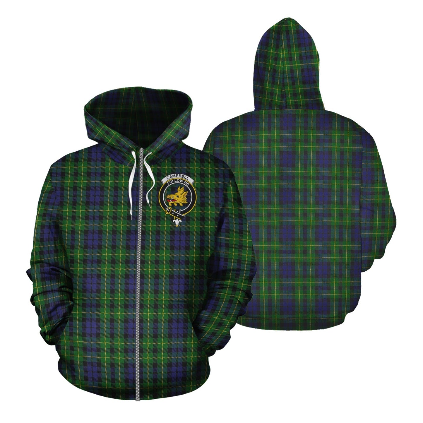 Printivon Campbell Of Breadalbane Tartan Hoodie