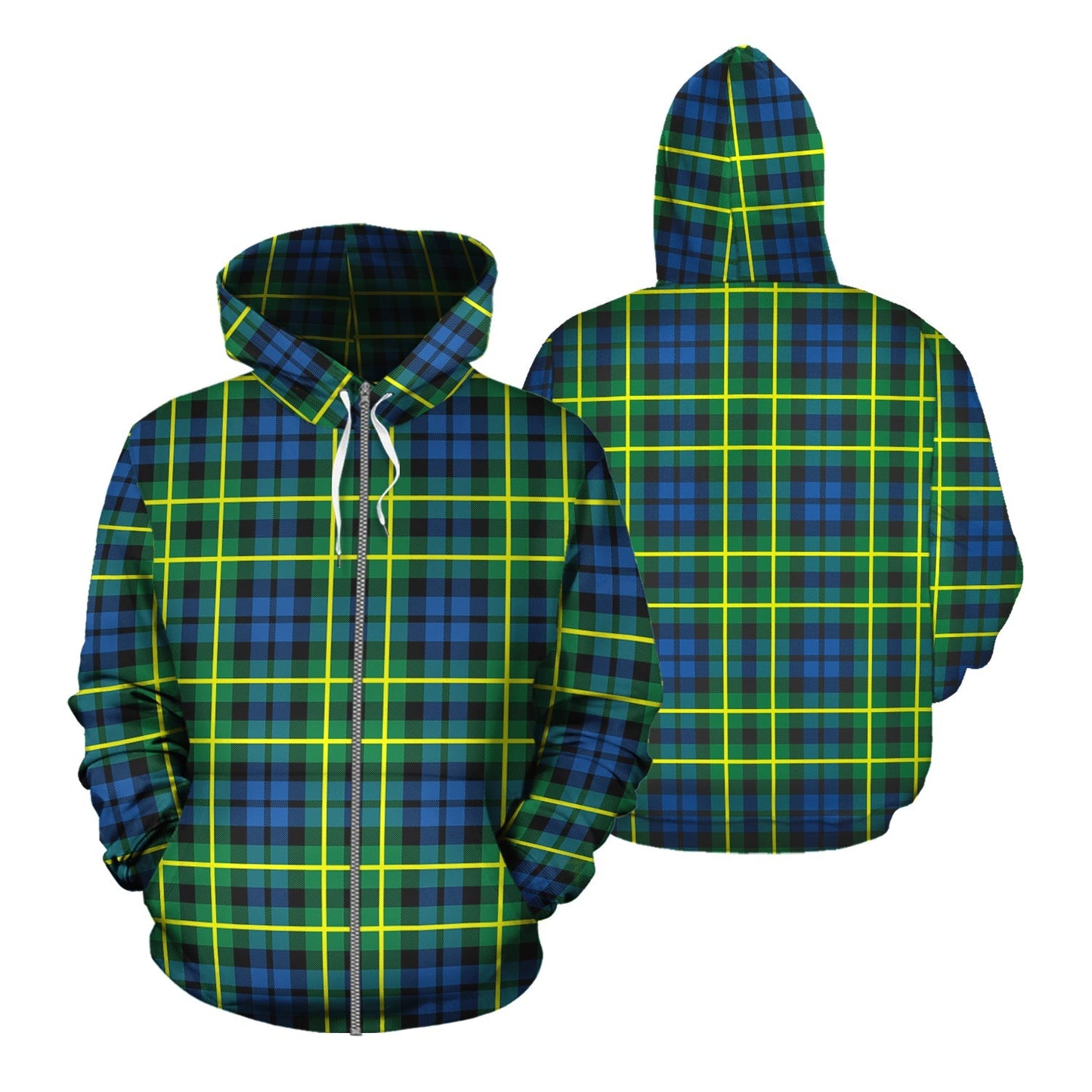 Printivon Campbell Of Breadalbane Ancient Tartan Hoodie