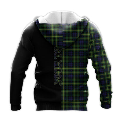 Printivon Campbell Of Breadalbane Modern Tartan Personalize Half Hoodie