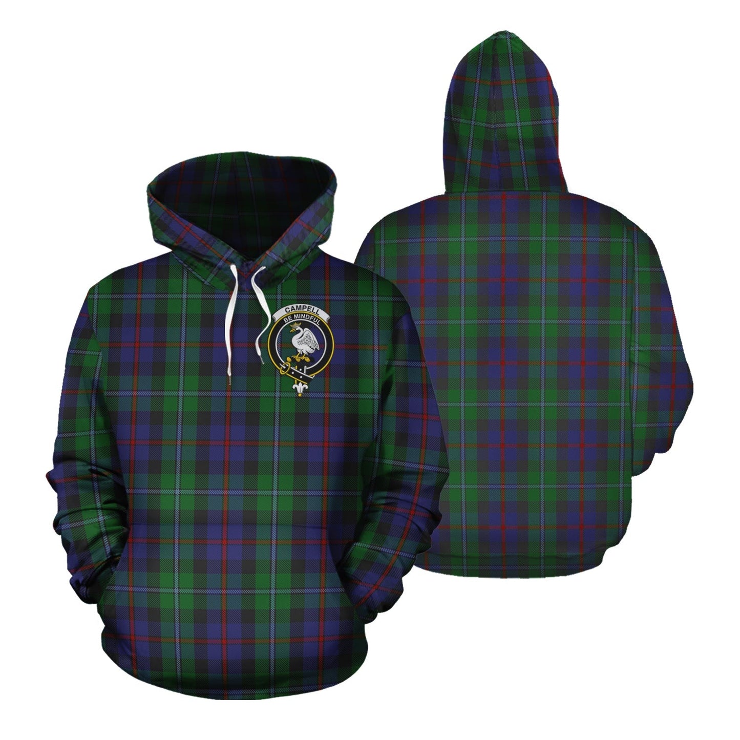 Printivon Campbell Of Cawdor Tartan Hoodie
