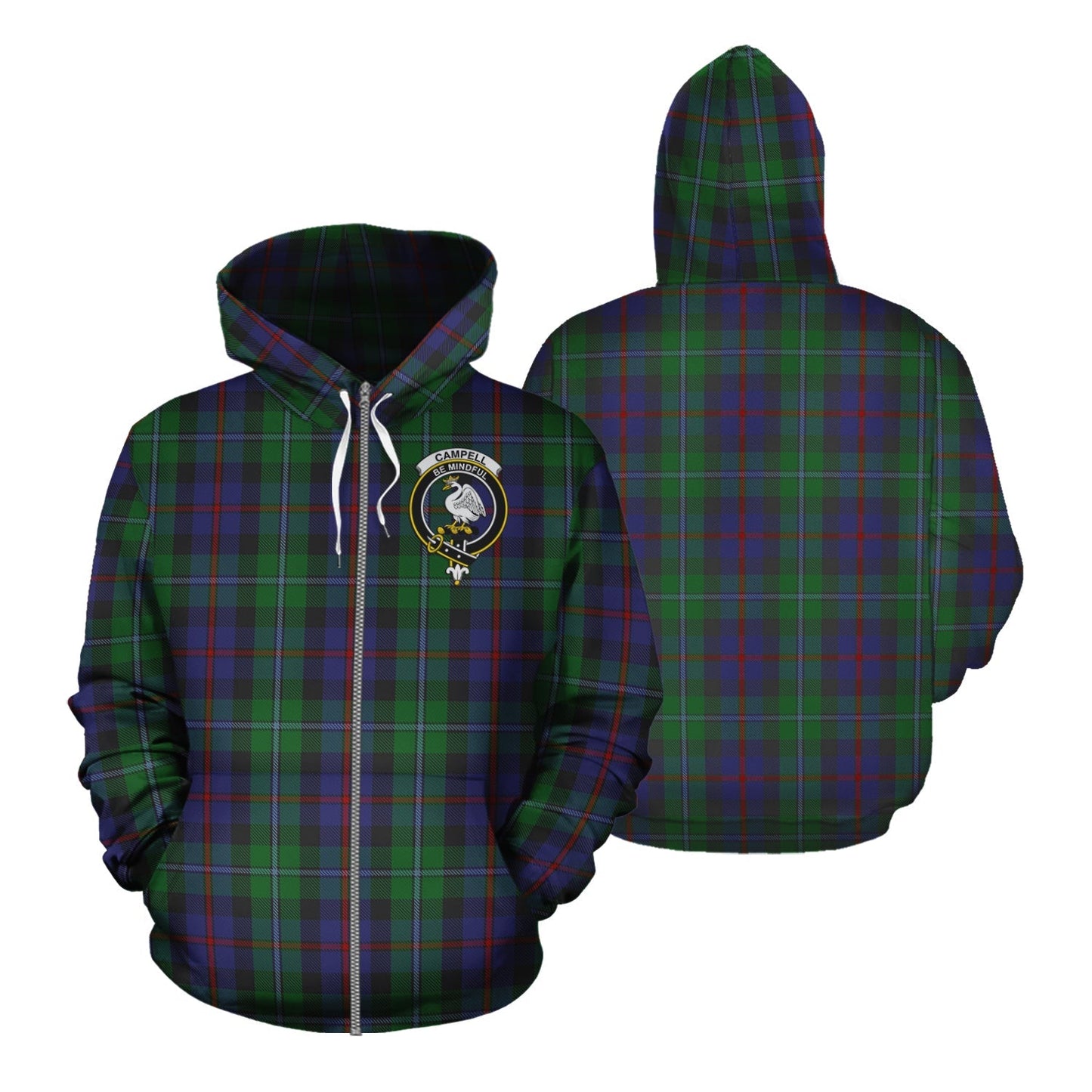 Printivon Campbell Of Cawdor Tartan Hoodie