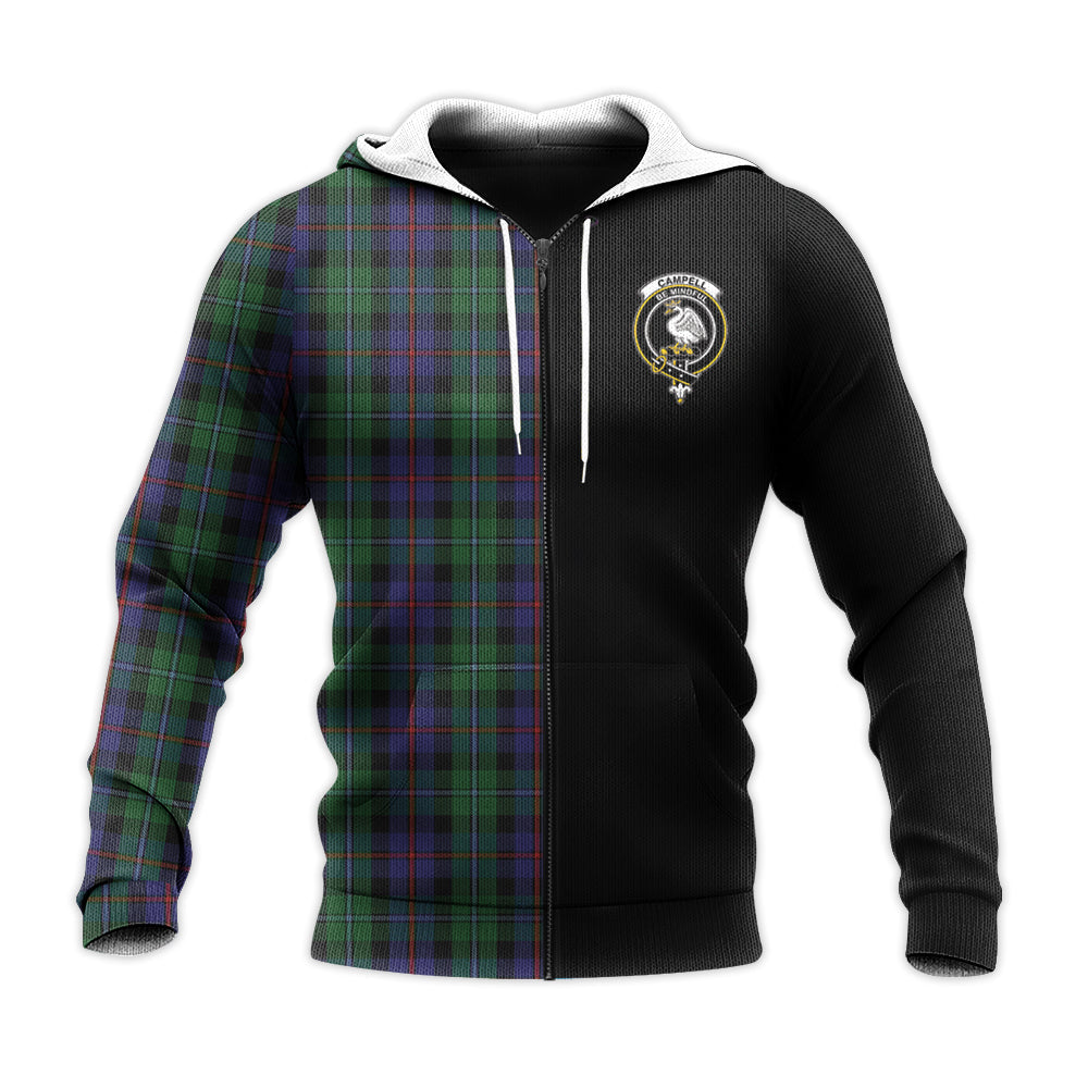 Printivon Campbell Of Cawdor Tartan Personalize Half Hoodie