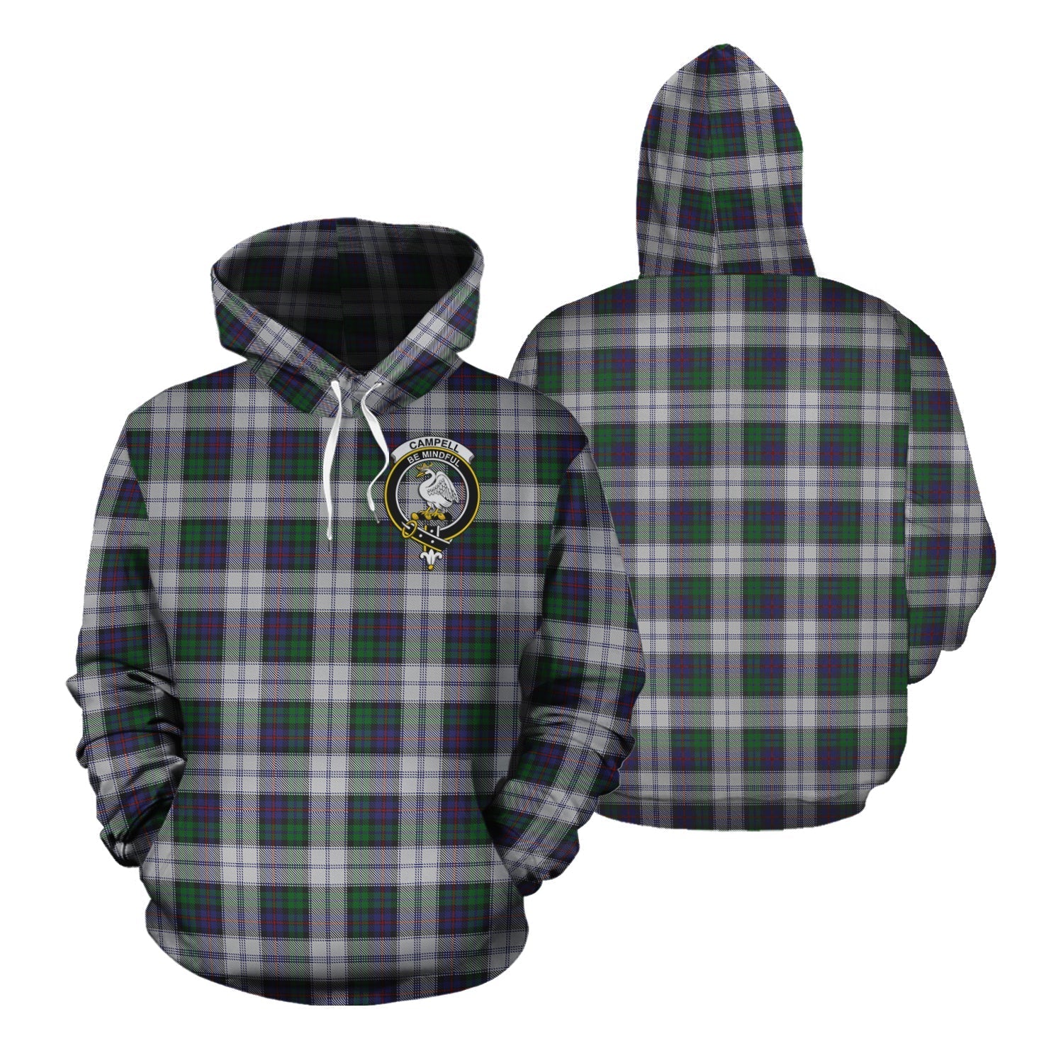 Printivon Campbell Of Cawdor Dress Tartan Hoodie