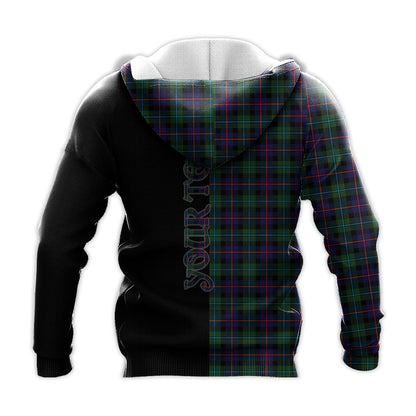 Printivon Campbell Of Cawdor Modern Tartan Personalize Half Hoodie
