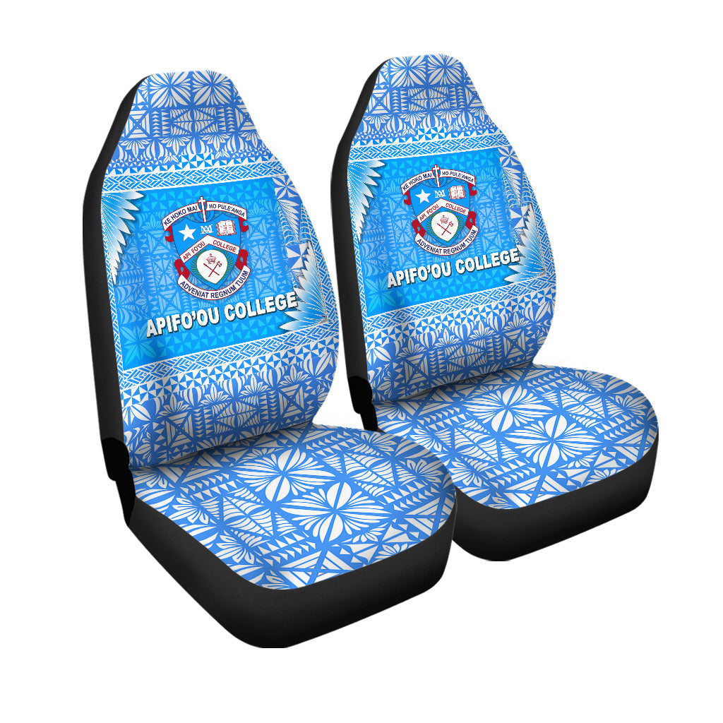 Tonga Apifo'ou College Car Seat Covers Simplified Version