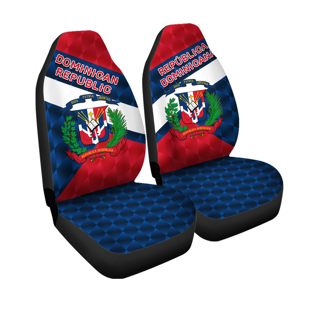 Dominican Republic Car Seat Cover Sporty Style