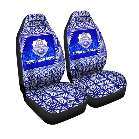Tonga Tupou High School Car Seat Covers Simplified Version