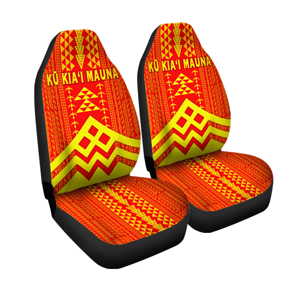Hawaii Ku Kiai Mauna Car Seat Cover We Are Mauna Kea Unique Vibes