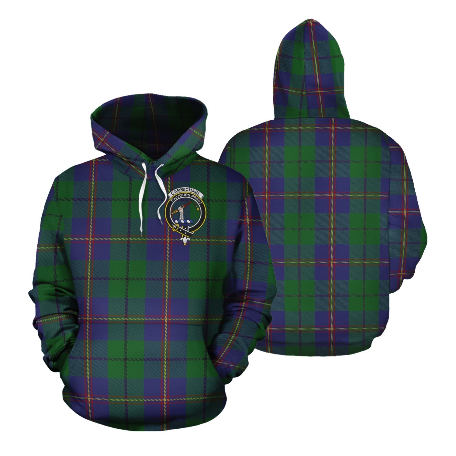 Printivon Carmichael Tartan Hoodie