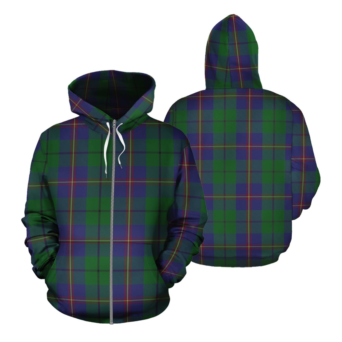Printivon Carmichael Tartan Hoodie